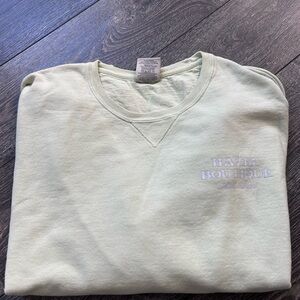 Hath Boutique Men's Light Green Crewneck Sweater